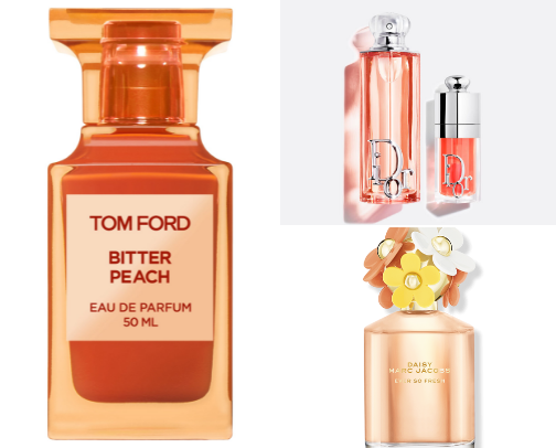 Best Peach Perfumes cover photo collage