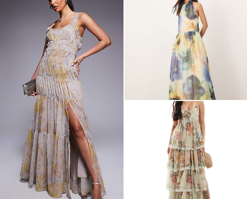 Garden‑Ready Florals: Wedding Guest Dresses cover photo collage