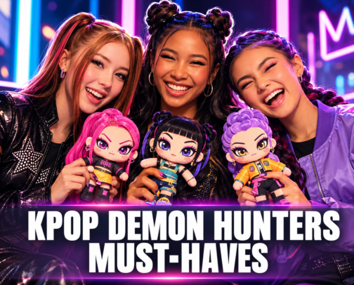 For the Girl Obsessed with Huntrix: A K-Pop Demon Hunters Fan Guide cover photo collage