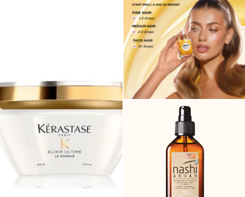 Top hair products cover photo collage