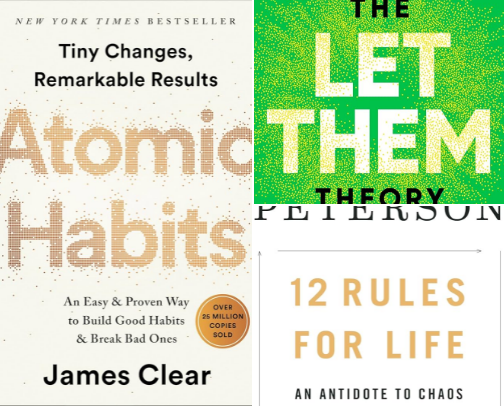 Books that Inspire and Tansform cover photo collage