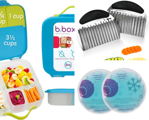 Lunchbox essentials cover photo collage