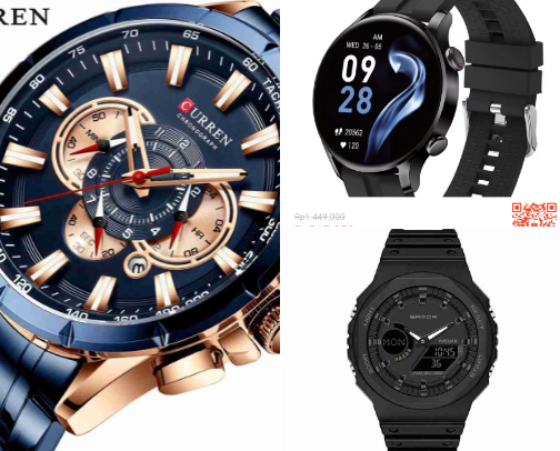 Inspirasi Jam Tangan Premium yang Tampil Mewah di Tanganmu cover photo collage