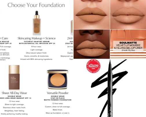 My Favorite Beauty Recs ✨ cover photo collage