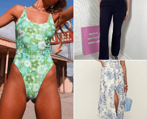 Clothing and accessories cover photo collage