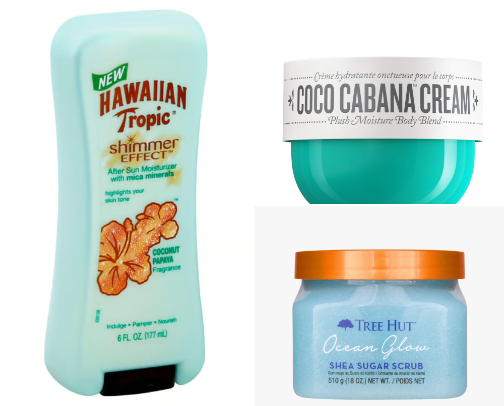 how to smell like beach and ocean🫧💧🥥 cover photo collage