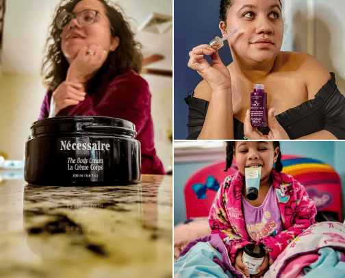 Skincare must haves cover photo collage