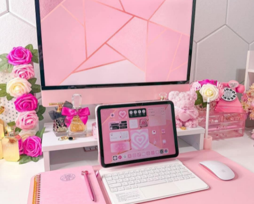 Pretty Pink Princess: WFH Must Haves cover photo collage