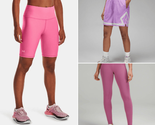 •Shorts&leggings for women- sports, leather etc...• 🩳 cover photo collage