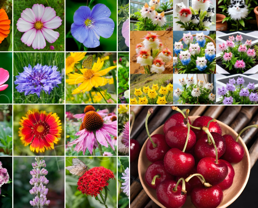 Gardening cover photo collage