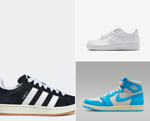 Sneakers that completes your dressing cover photo collage