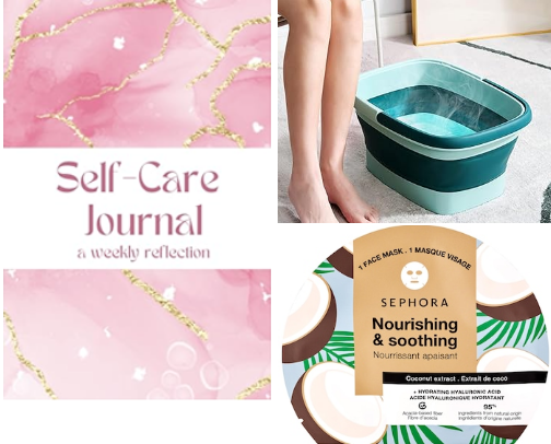 Self Care Must-Haves cover photo collage