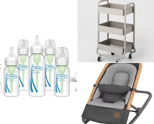 First Time Mom Essentials cover photo collage