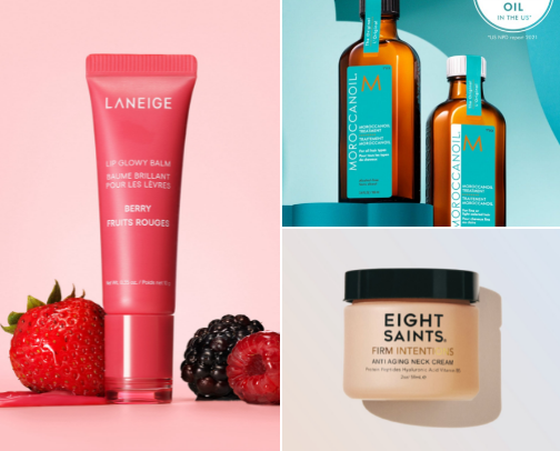 Beauty Must-Haves 🩵 cover photo collage