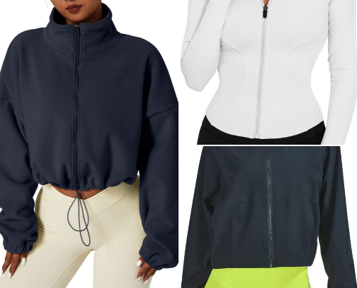 Workout Jackets that ELEVATE your gym fit! Budget friendly  - AMAZON EDITION cover photo collage