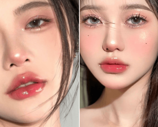 Korean make-up🇰🇷💋 cover photo collage
