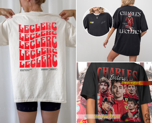 Charles Leclerc Merch cover photo collage