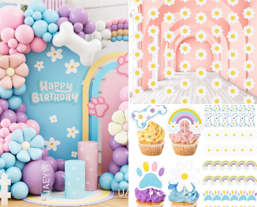 Kid's Birthday Party Ideas cover photo collage