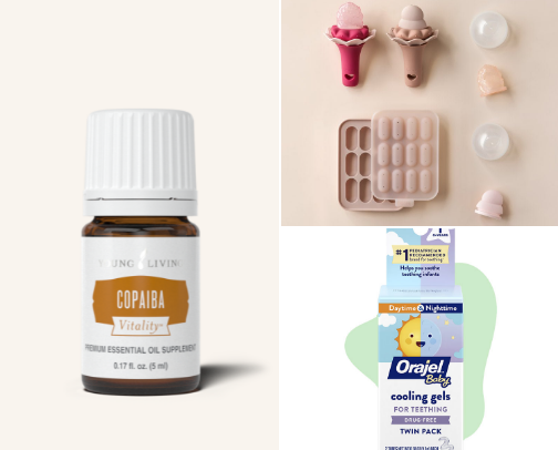 Teething trenches must haves cover photo collage