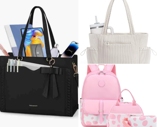 Super Cute School Bags and Backpacks from Amazon 🎒 (only above 4.5 stars) cover photo collage