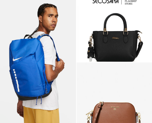 Bags for girls cover photo collage