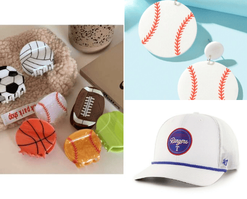 Texas Rangers/Baseball Fashion cover photo collage