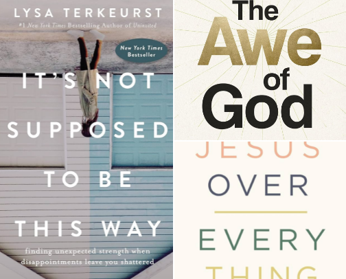Christian Non-Fiction Books cover photo collage