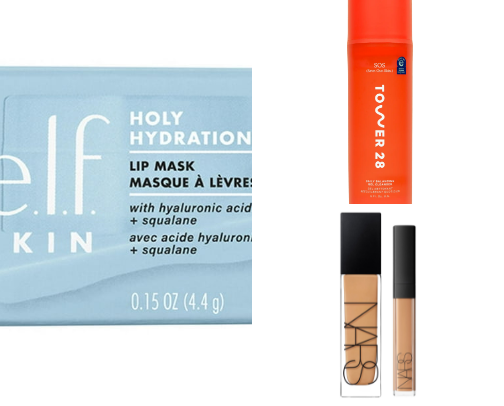 My favourite beauty products cover photo collage
