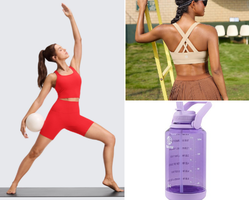 Affordable Sports Wear & Fitness Finds cover photo collage