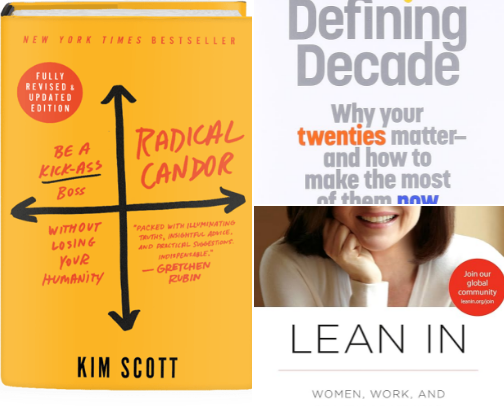 Post Grad Reads cover photo collage