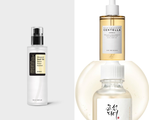 Top 10 best korean skincare ✨️ cover photo collage