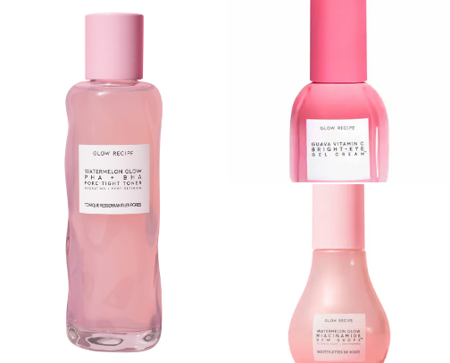 Favorite Skincare Products cover photo collage
