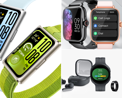 Best Smart Watches that suits different occasions. cover photo collage