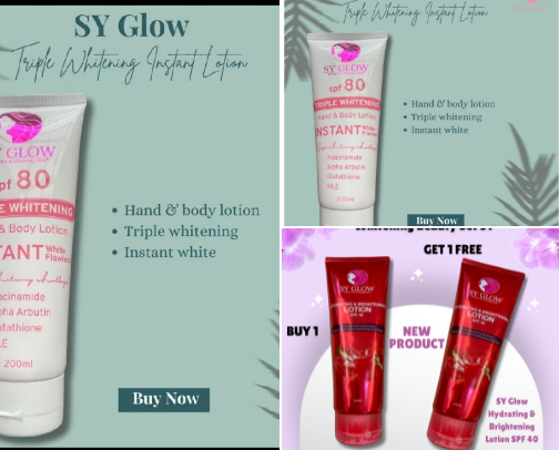 Shine and slay skin care set🧬 cover photo collage