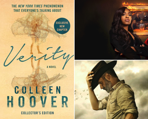 Books / Movies / Tv shows cover photo collage