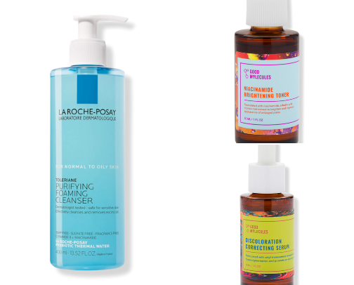 Affordable Skincare Routine cover photo collage
