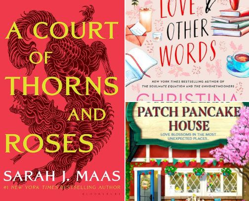 Spring 2026 TBR: Fantasy, Romance & Literary Girl Reads cover photo collage