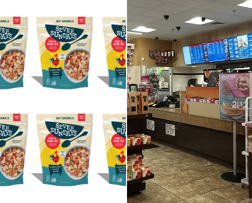 Snacks cover photo collage