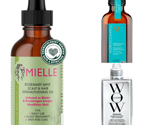 Hair care essentials cover photo collage