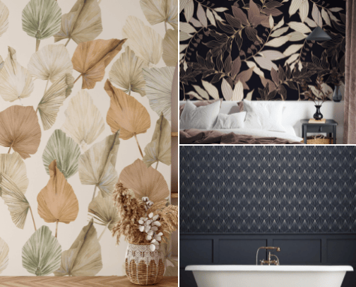 Apartment Friendly Wallpaper cover photo collage