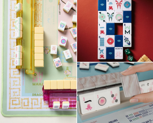 Splurge-Worthy Mahjong Sets cover photo collage