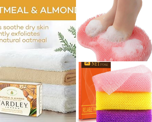 Bathroom Favorites: Essentials for a Relaxing Space cover photo collage
