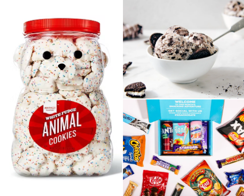 Cookies and Other Snacks cover photo collage