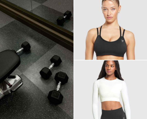 Gym Clothes that you need! cover photo collage