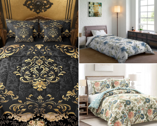 Floral Bedding Ideas: Cozy & Feminine Bedroom Aesthetic You’ll Love cover photo collage