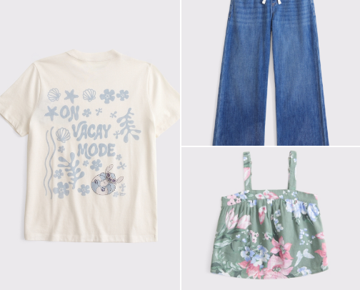 Kids Fits for Spring & Summer cover photo collage