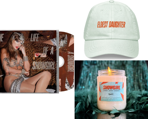 Showgirl ERA cover photo collage