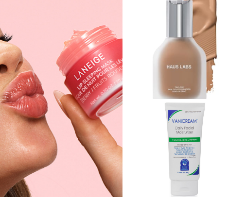 beauty repurchases as an acne girly 💋 cover photo collage