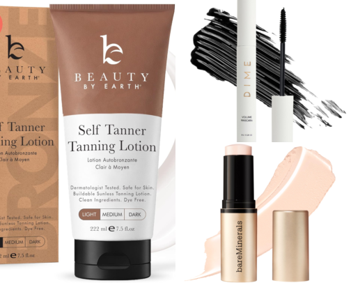 Clean makeup and skin care products that I use and love cover photo collage