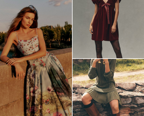 Dream Dresses: For Every Mood & Moment cover photo collage